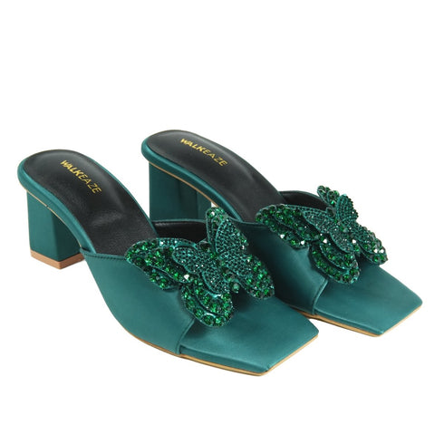 Women Formal Block Heel - 74945S - Block Heel - Walkeaze